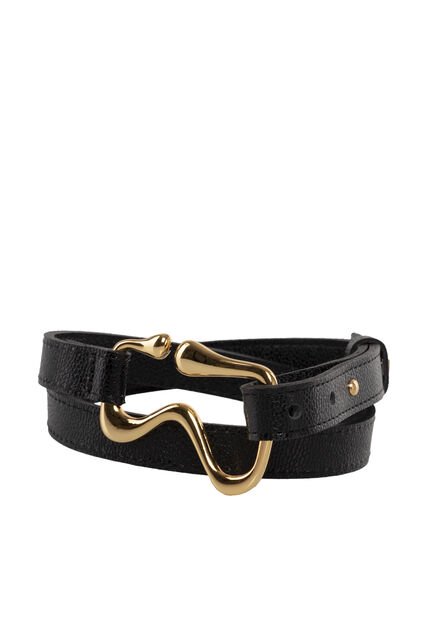 Cinturón Para Mujer 696 Negro Bosi