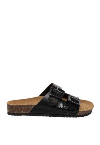 Sandalias Para Mujer Sheril Negro Bosi Bosi