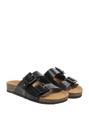 Sandalias Para Mujer Sheril Negro Bosi