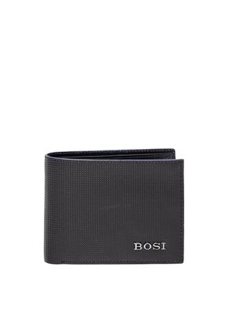 Billetera Para Hombre Onnen Negro Bosi Bosi