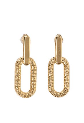 Kit De Aretes Y Anillo Para Mujer Olgata Oro Bosi