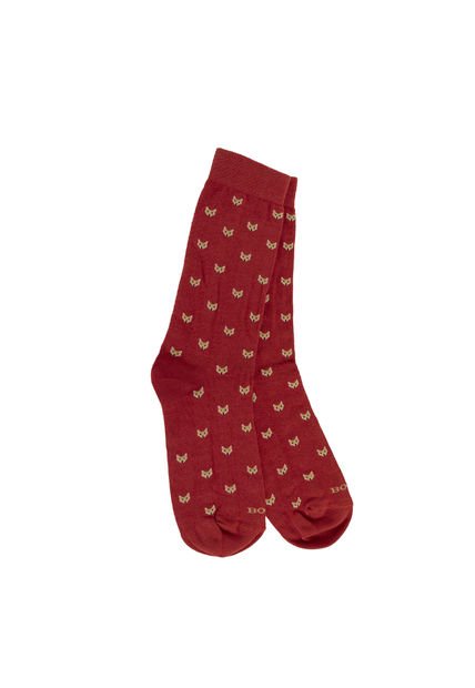 Medias Para Hombre Wolf Terracota Bosi