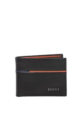 Billetera Para Hombre Silves Negro Bosi