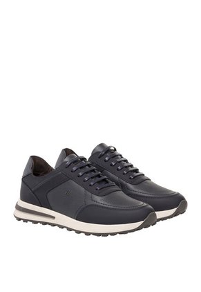 Zapatos Casuales Para Hombre Korvin Azul Bosi