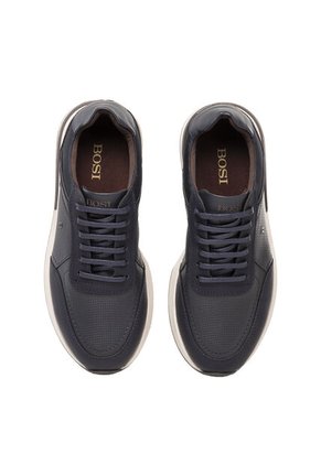 Zapatos Casuales Para Hombre Korvin Azul Bosi