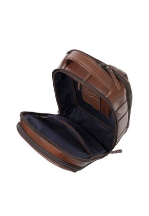 Morral En Cuero Para Hombre Angelo Canela Bosi