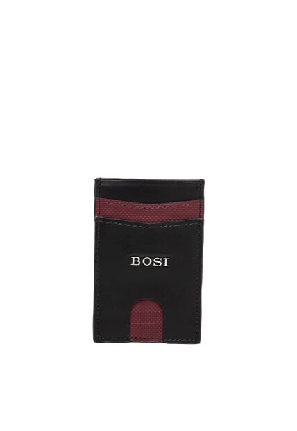 Tarjetero Para Hombre Torin Negro Bosi