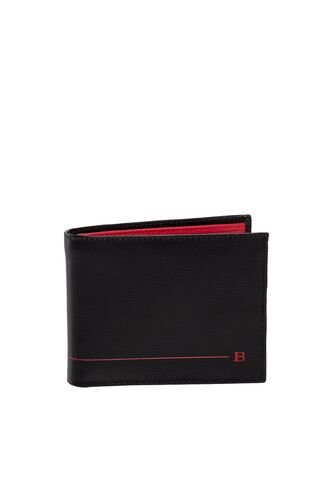 Billetera Para Hombre Salem Negro Bosi Bosi