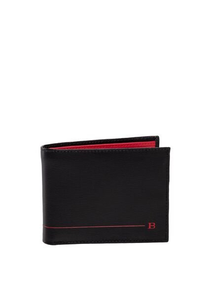 Billetera Para Hombre Salem Negro Bosi