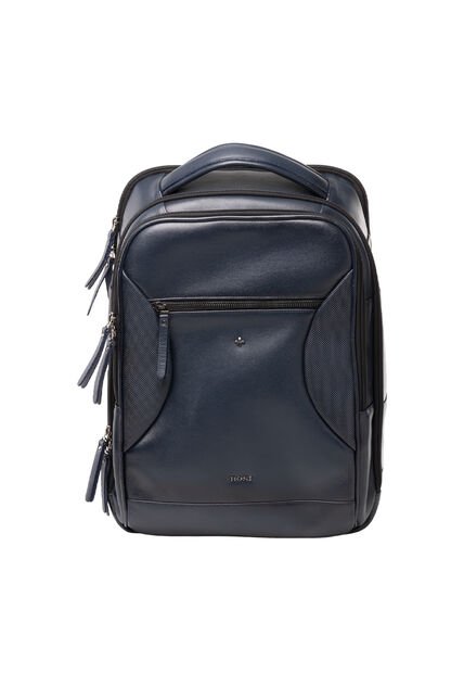 Morral En Cuero Para Hombre Angelo Azul Bosi