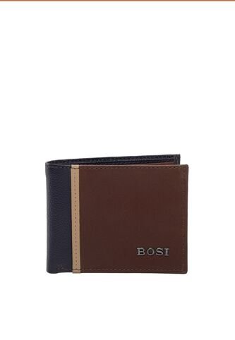Billetera Para Hombre Amalov Azul Bosi Bosi