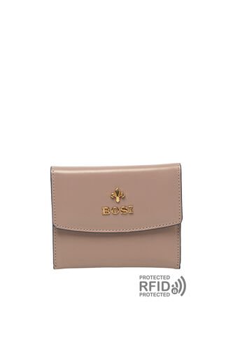 Tarjetero Para Mujer Fleur Nude Bosi Bosi