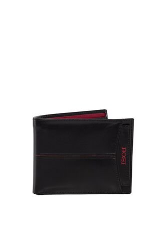 Billetera Para Hombre Duke Negro Bosi Bosi