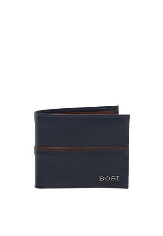 Billetera Para Hombre Valenti Azul Bosi Bosi