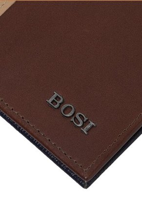 Billetera Para Hombre Amalov Azul Bosi