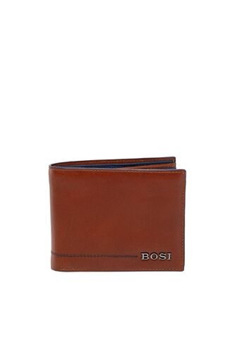 Billetera Para Hombre Gates Miel Bosi Bosi