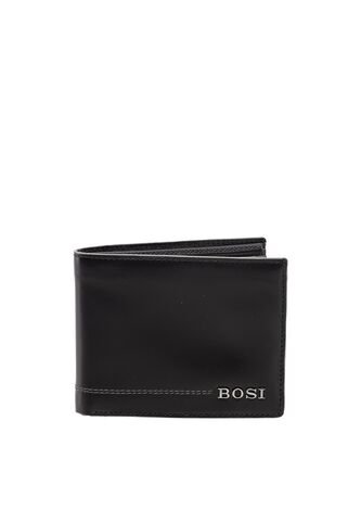 Billetera Para Hombre Gates Negro Bosi Bosi