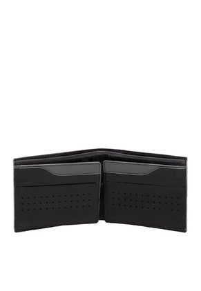 Billetera Para Hombre Gates Negro Bosi