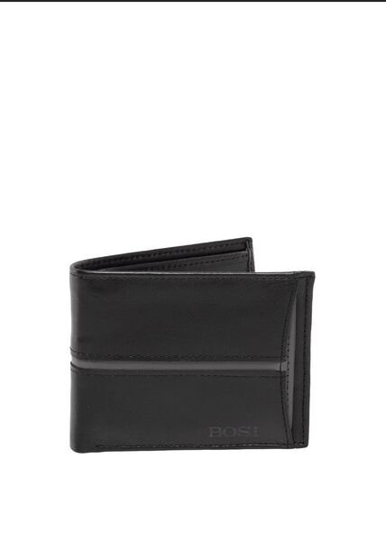 Billetera Para Hombre Taylor Negro Bosi