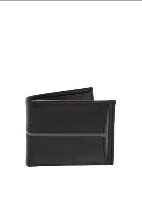 Billetera Para Hombre Taylor Negro Bosi