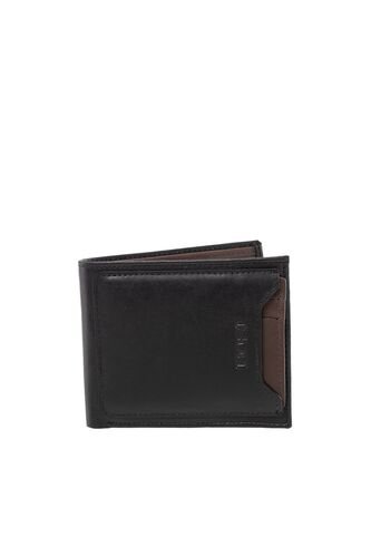 Billetera Para Hombre Wagner Negro Bosi Bosi