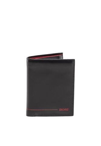 Billetera Para Hombre Barden Negro Bosi Bosi