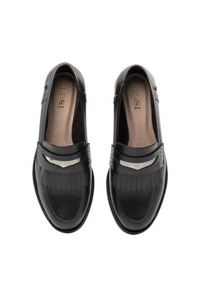 Mocasines Para Mujer Rhina Negro Bosi