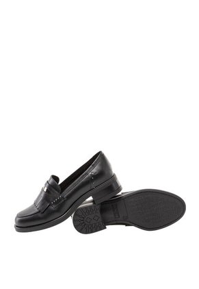 Mocasines Para Mujer Rhina Negro Bosi
