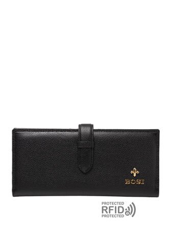 Billetera Para Mujer Ninel Negro Bosi Bosi