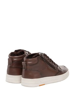 Tenis Tipo Bota Para Hombre Keller Canela Bosi