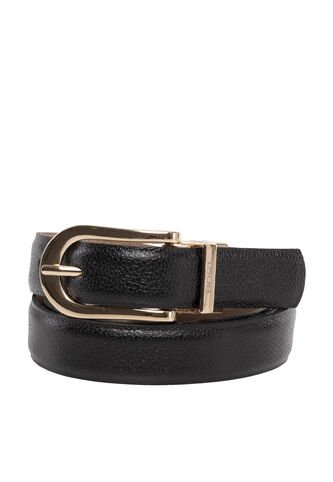 Cinturón Doble Faz Para Mujer 702 Negro Bosi Bosi