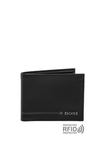 Billetera Para Hombre Jules Negro Bosi