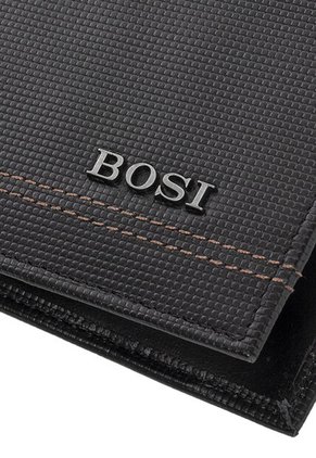 Billetera Para Hombre Lecco Negro Bosi