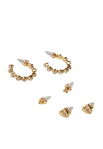 Kit De Aretes Para Mujer Vittoria Oro Bosi Bosi