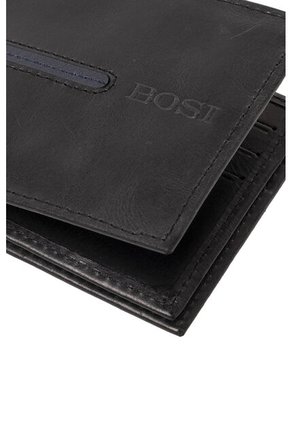Billetera Para Hombre Petar Negro Bosi