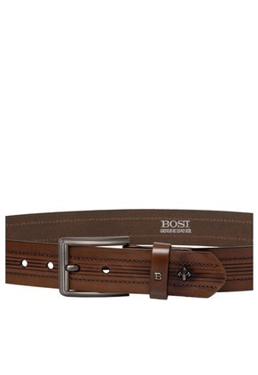 Correa Para Hombre 1230 Canela Bosi