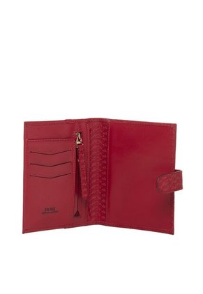 Porta Pasaporte Kenia Rojo Bosi