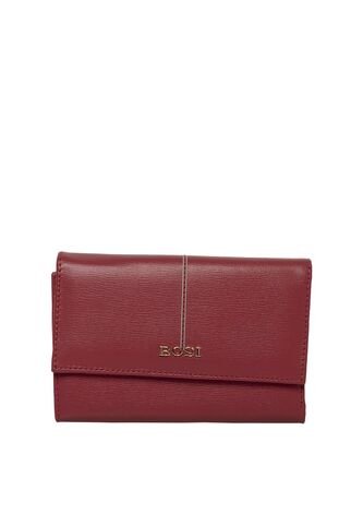 Billetera Para Mujer Kloy Rojo Bosi Bosi