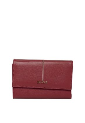 Billetera Para Mujer Kloy Rojo Bosi