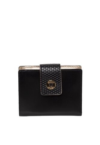 Billetera Para Mujer Colete Negro Bosi Bosi
