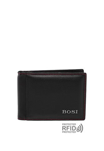Billetera Para Hombre Terri Negro Bosi Bosi