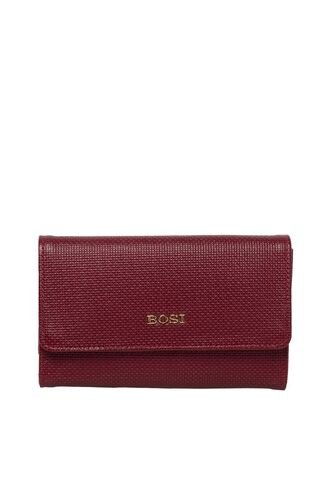 Billetera Para Mujer Glover Rojo Bosi Bosi