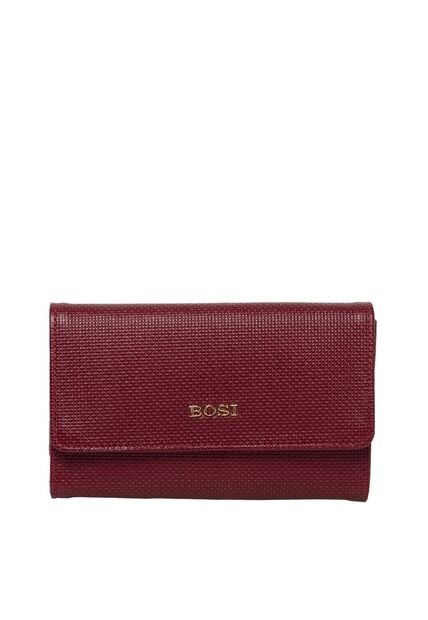 Billetera Para Mujer Glover Rojo Bosi
