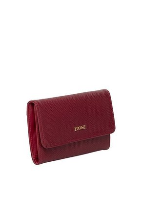 Billetera Para Mujer Glover Rojo Bosi