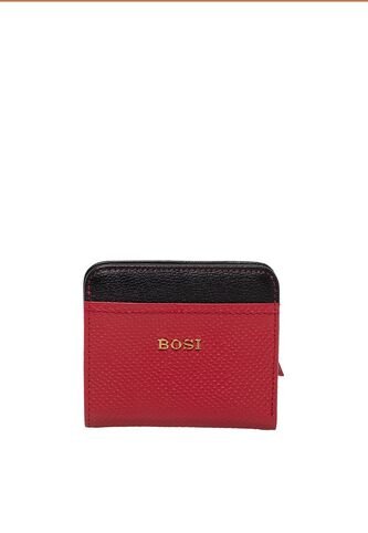 Billetera Para Mujer Camelia Rojo Bosi Bosi
