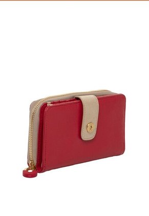 Billetera Para Mujer Varsovia Rojo Bosi