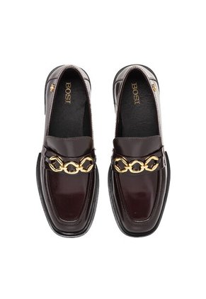 Mocasines Para Mujer Verona Vinotinto Bosi