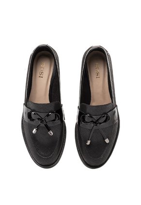 Mocasines Para Mujer Yareth Negro Bosi