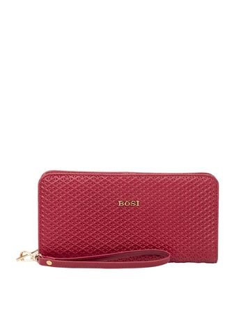 Billetera Para Mujer Monet Rojo Bosi Bosi