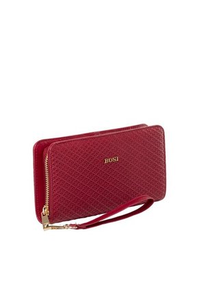 Billetera Para Mujer Monet Rojo Bosi